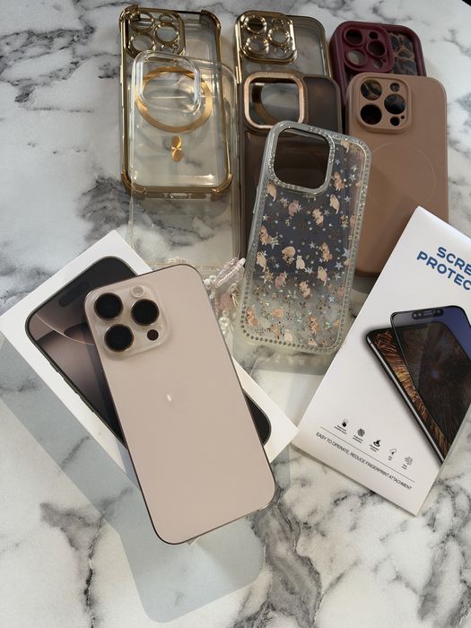 Iphone 16 pro złoty