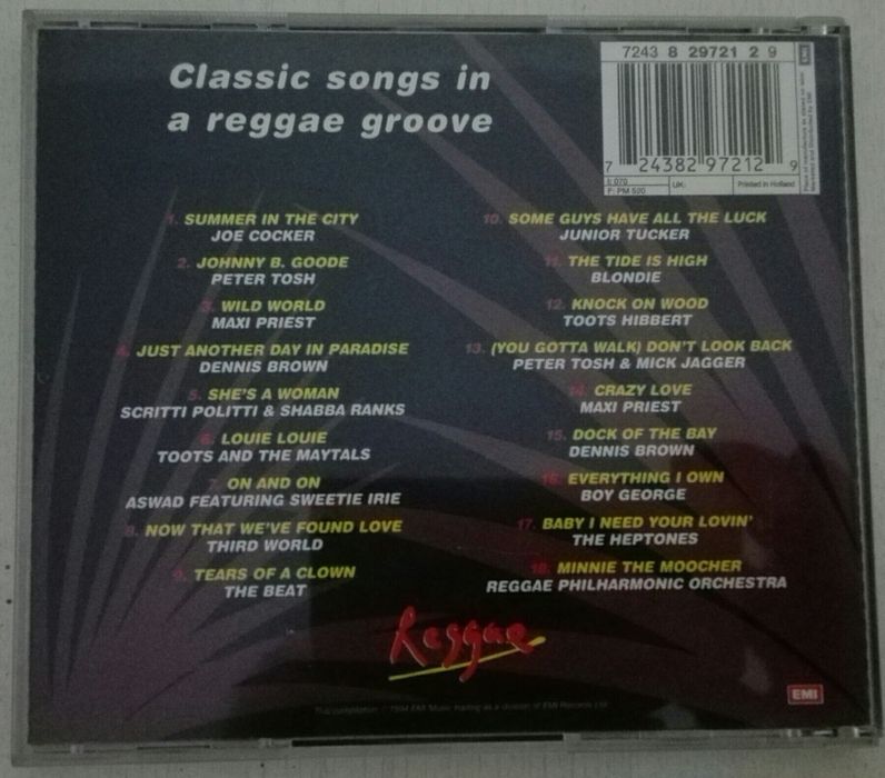 CD - Reggae - Vários Artistas