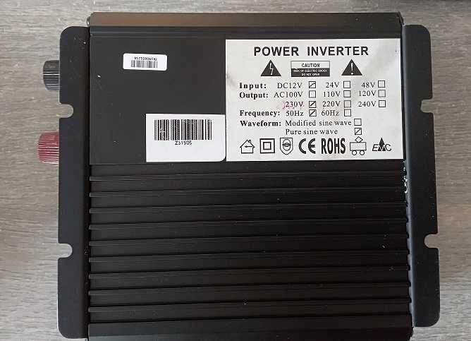 zasilacz 12V na 230V- przetwornica