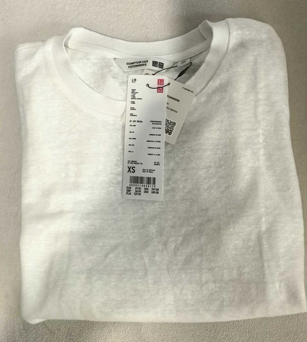 Uniqlo футболка 100% льон, нова