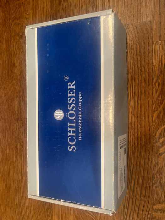 Zestaw przyłączy grzejnika SCHLOSSER DUO-PLEX, termostatyczny, chrom