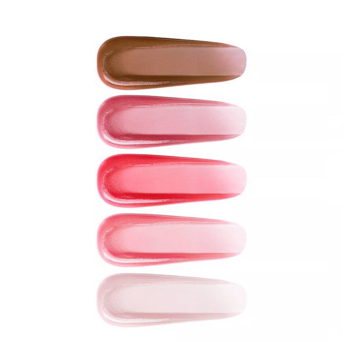 Набір блисків 5шт Victoria Secret в новорічному пакувані І місти 500гр