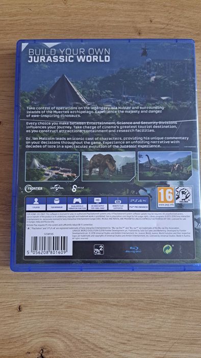Jurassic World Evolution PS4 (stan 5/6)