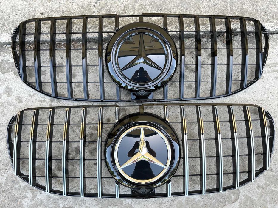 решетка радиатора 167 глс GLS X167 W167 Mercedes AMG GT решітка