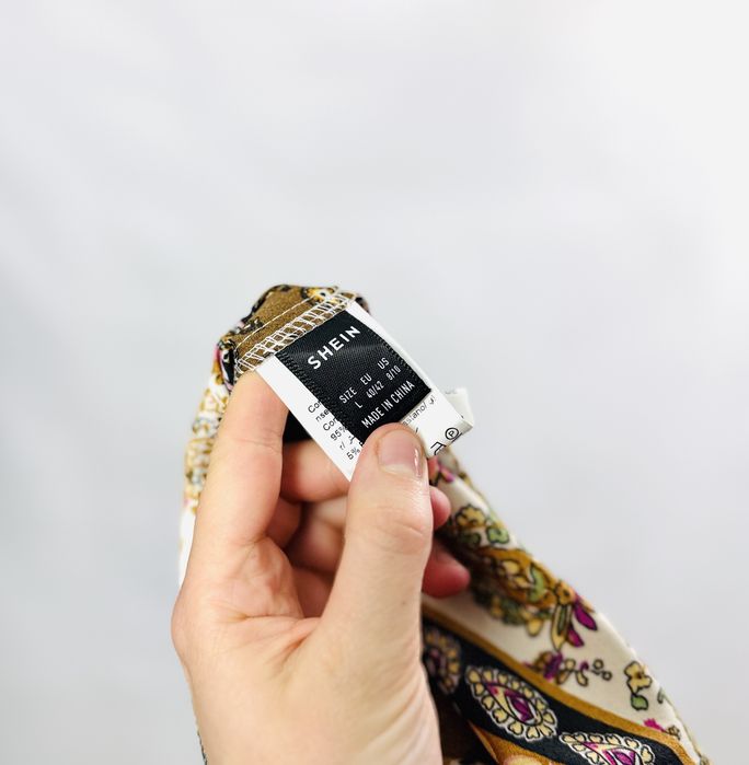 Sukienka BOHO GEOMETRYCZNA Wielokolorowa XL