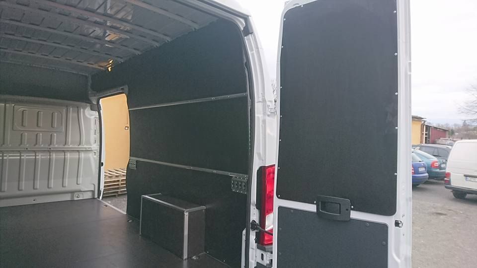 Fiat Ducato L3H2 zabezpieczenie paki