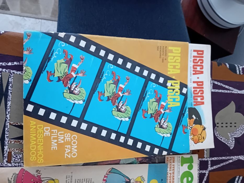 Revista anos 60 e 70 Pisca Pisca