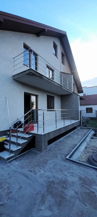 Перила,поручні,балкони,перила із нержавійки,пандуси,INOX,AISI304.