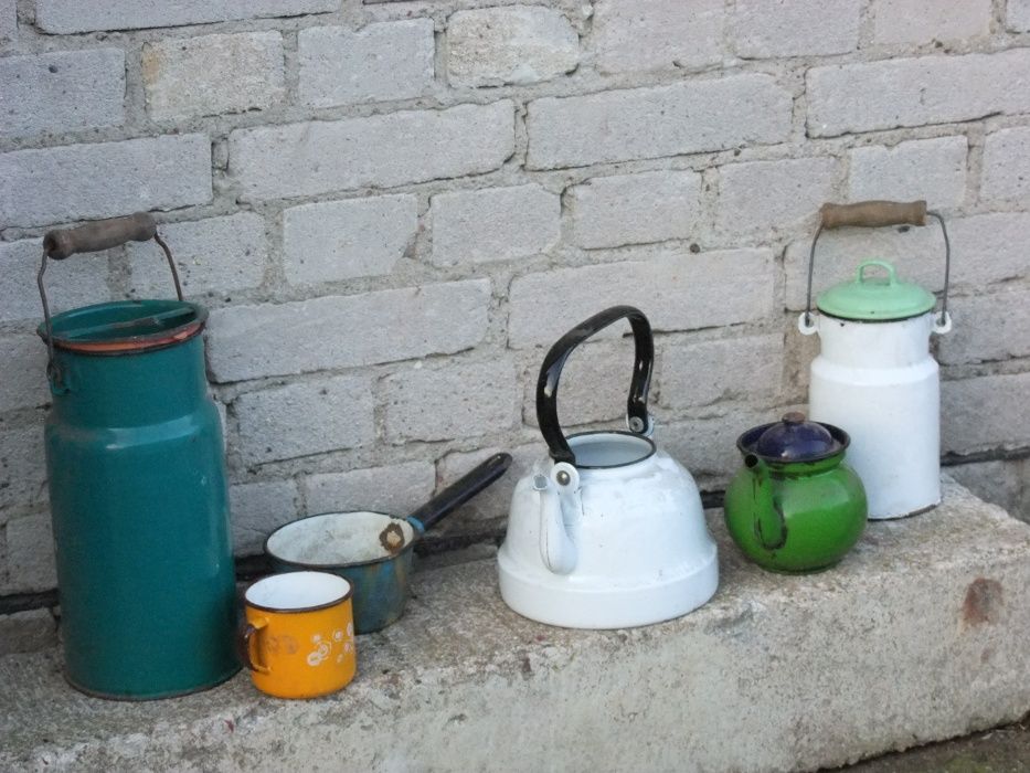 Zestaw naczyń lata 80-te