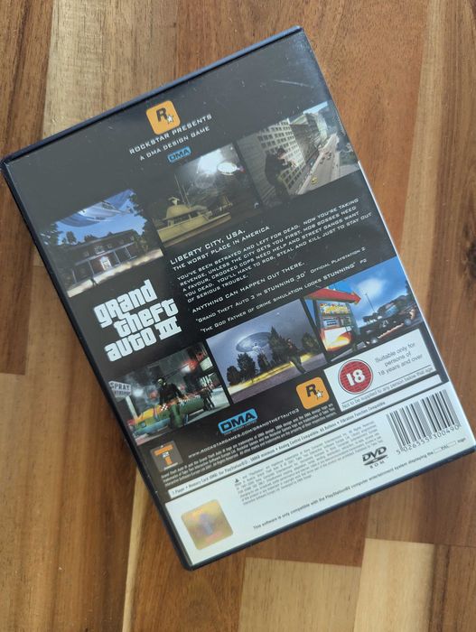 Grand Theft Auto III GTA PS2 Angielska Wersja PlayStation 2