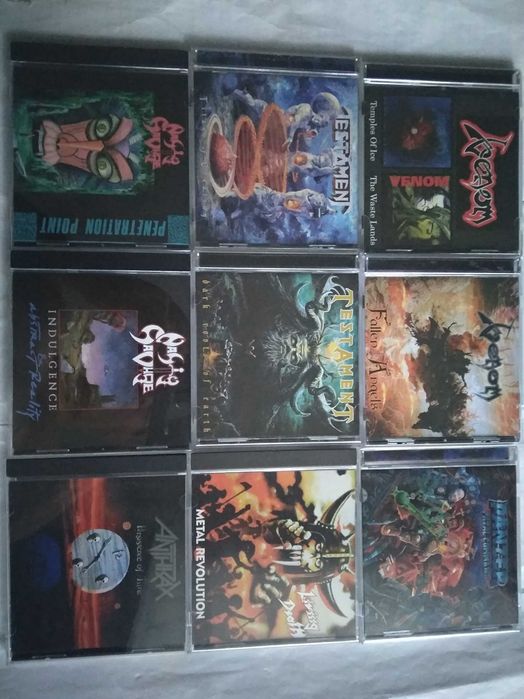 Kreator/Testament/Over Kill//сд диски.