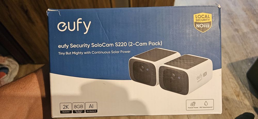 Kamery Solarne Eufy S220 Nowe