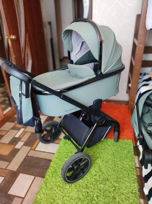 Коляска Bebetto Ultimo Black Chrome Edition  2 в 1.