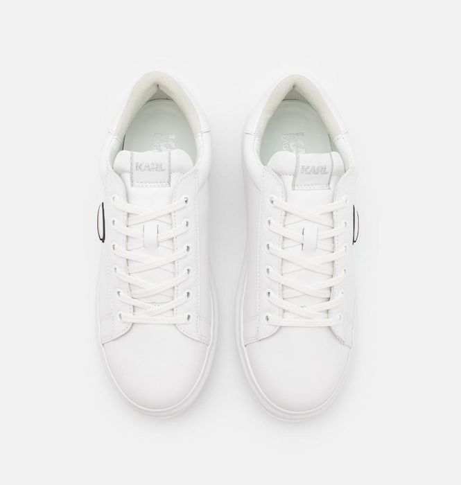 białe buty damskie Karl Lagerfeld sneakersy nowe oryginalne