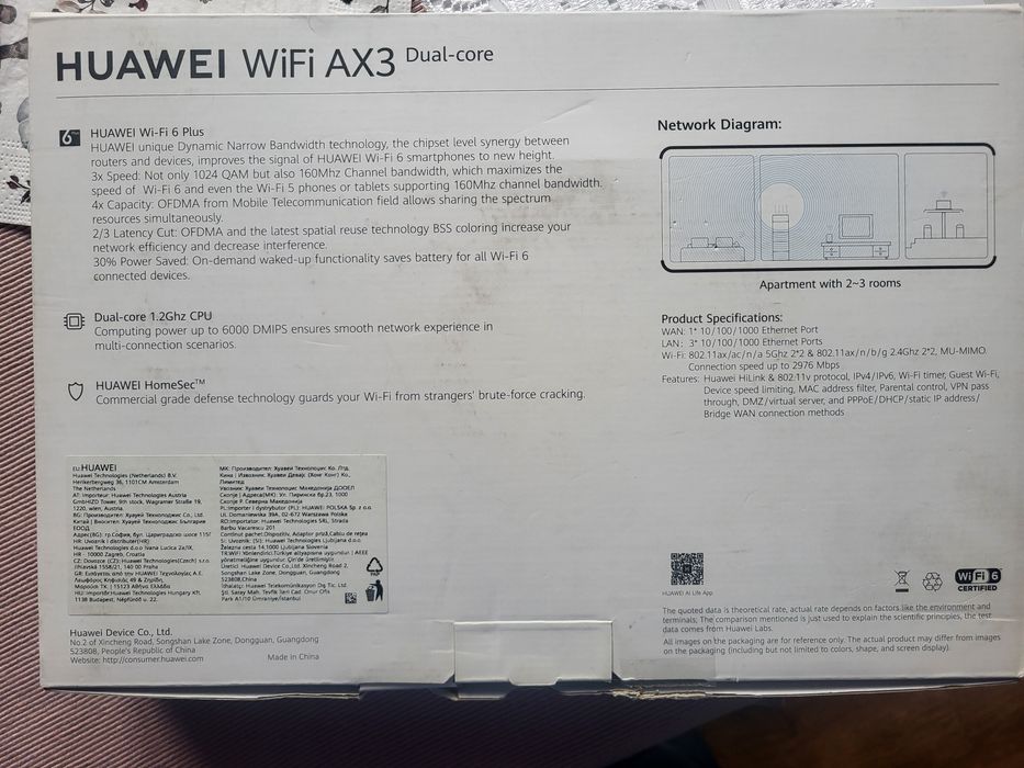 Ruter Huawei AX3