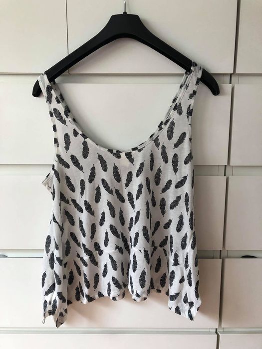 Camisola, com penas, da H&M