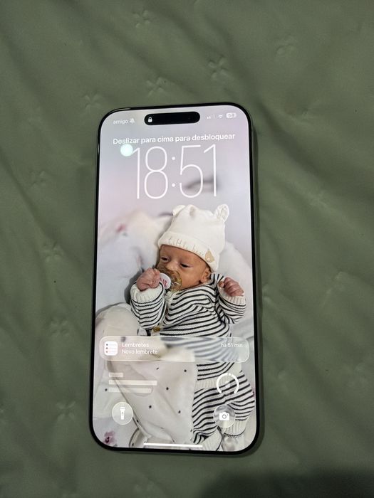 Iphone 17 pro max branco 256GB