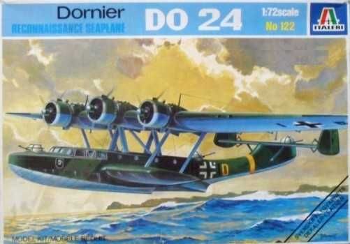 Modelismo, kit, Dornier 24, Italeri, escala 1:72