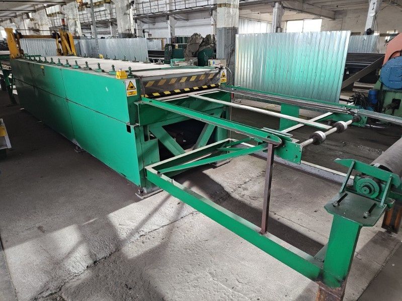 Trapezownica t7 linia do trapezowa nią blachy
