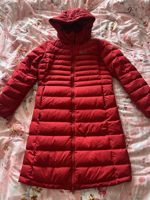 Пуховик jack wolfskin женский