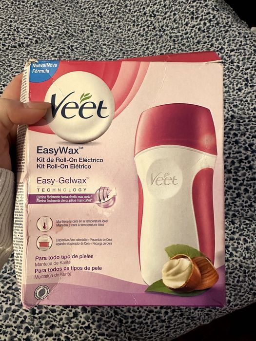 Veet Easy Wax conjunto para depilação