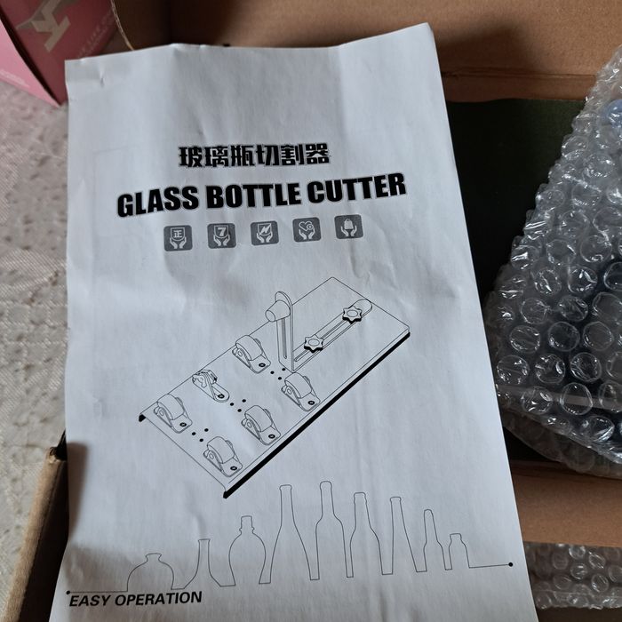 Zestaw do Cięcia Szklanych Butelek.