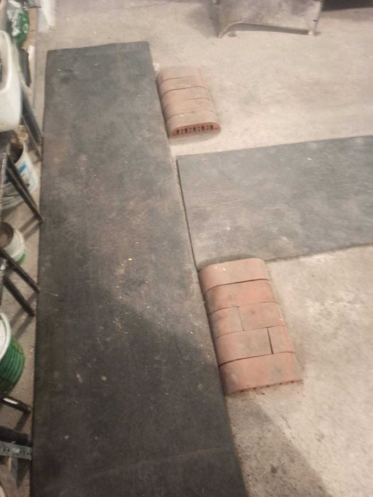 Taśma gumowa gładka przenośnikowa zbrojona płótnem, podkładka