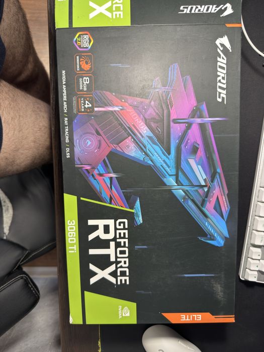 Aorus rtx 3060 ti 8gb відеокарта