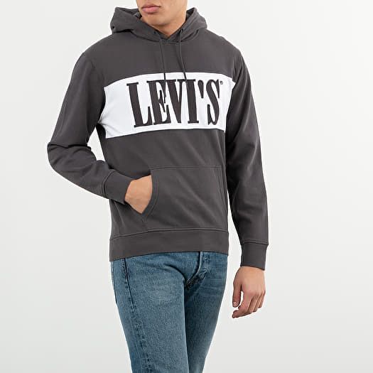 Кофта худи Levis больше лого PC9-85620-0000 размер S