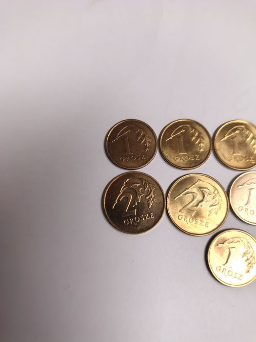Monety 1 groszowe z lll RP