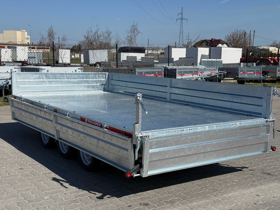 Przyczepa wywrotka na 3 strony+NAJAZDY TEMARED TIPPER 4020/3 DMC:3.5T