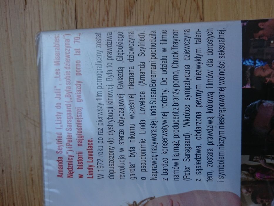 KRÓLOWA XXX dvd historia Lindy Lovlance z Głębokie Gardło Folia Unikat