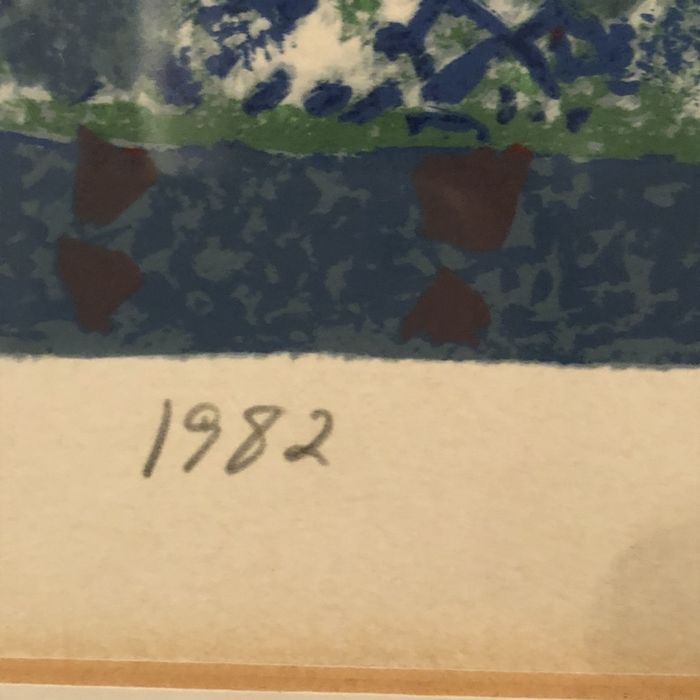 Serigrafia Cargaleiro 1982