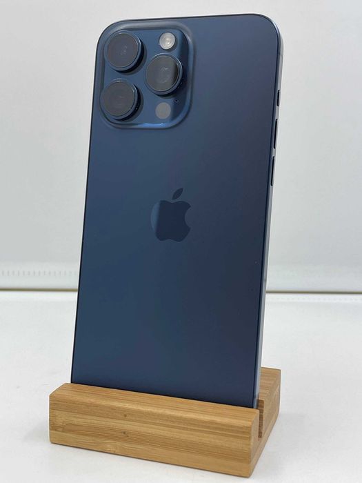 iPhone 15 Pro Max 256GB Blue Titanium ГАРАНТІЯ 6 Місяців МАГАЗИН айфон