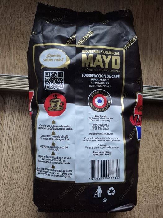 Cafe Mayo z Paragwaju
