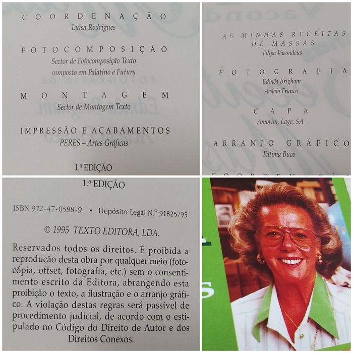 Filipa Vacondeus, As Minhas Receitas de Massas.