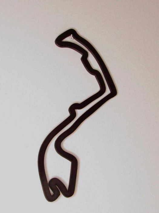 Pistas de Formula 1 para Decoração de Parede