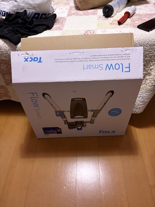Bicicleta Estrada + Garmin Flow Smart Tacx