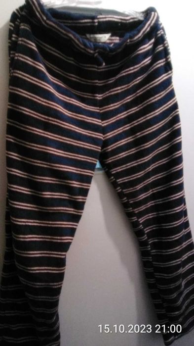 Cedar Wood State Dół ciepłej piżamy unisex kieszenie M