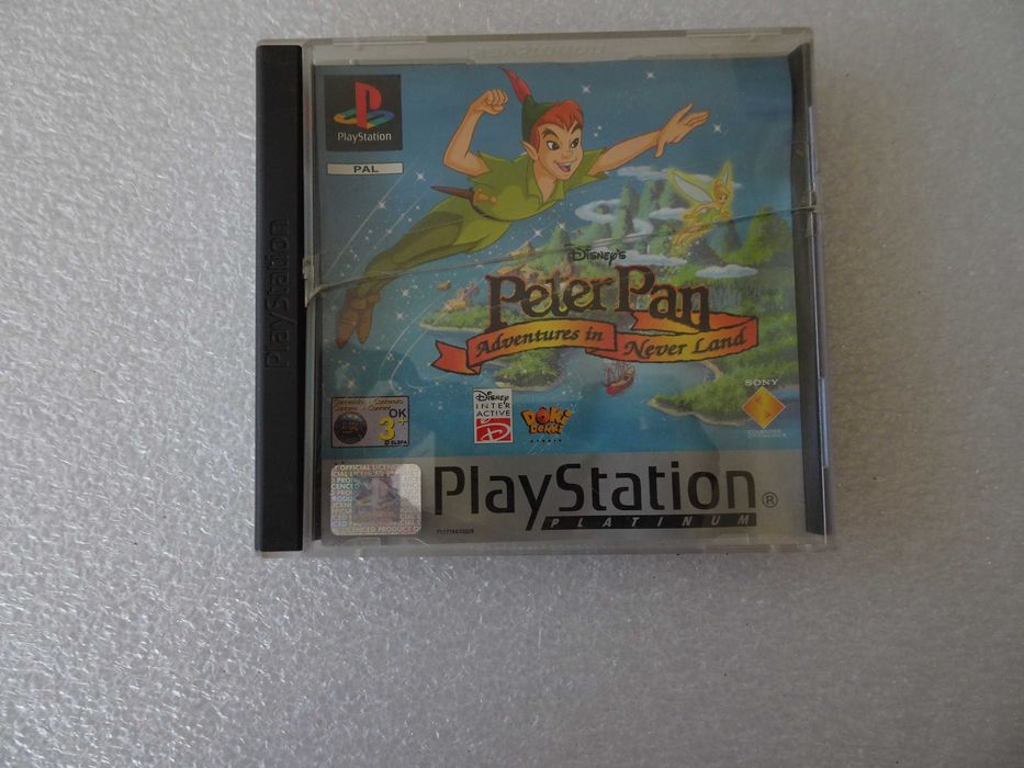 Jogo Playstation 1 - Disney’s Peter Pan: Adventures in Never Land