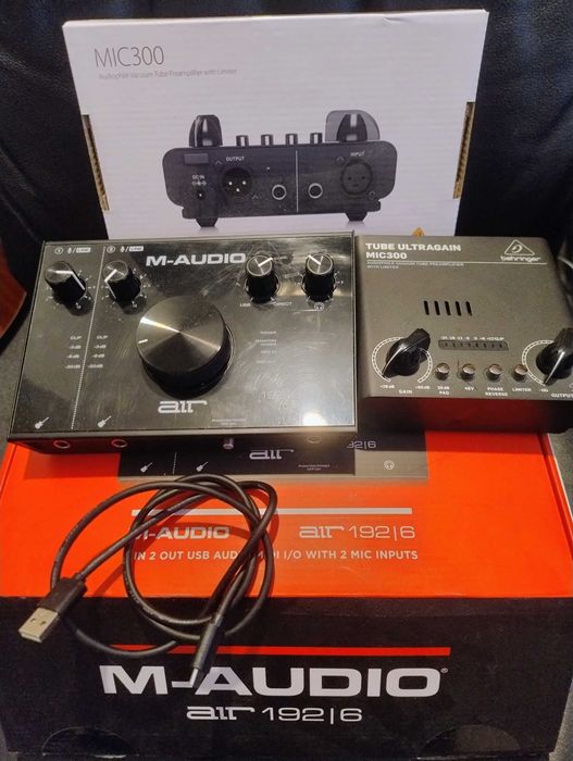 Interfejs, preamp i monitory