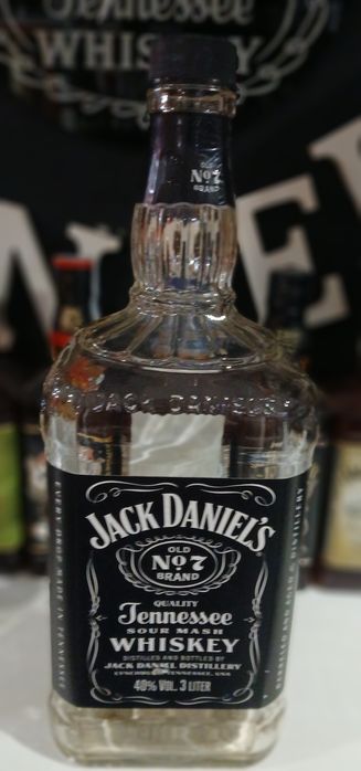 Garrafa jack daniel's 3litris