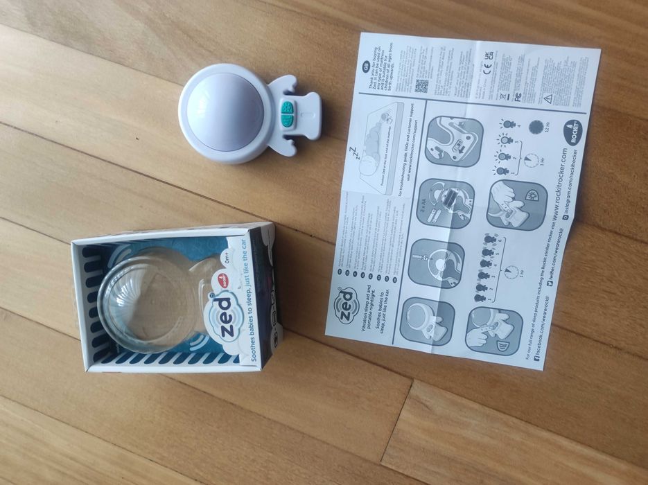 Zed Rockit novo - ajuda o bebé a dormir