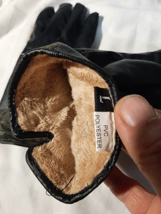 Rękawiczki damskie czarne,