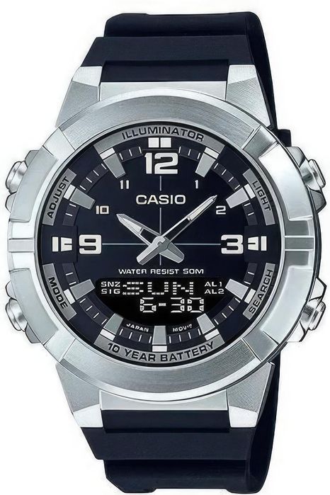 Мужские часы Casio AMW-870-1A ! Оригинал! Фирменная гарантия 2 года!