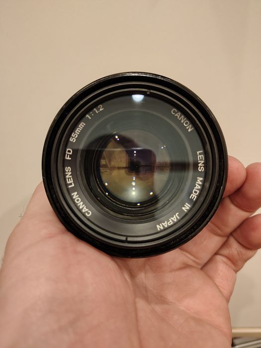 Об'єктив Canon 55mm 1:1.2 FD