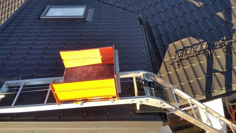 Drabina dekarska winda 12m GEDA LIFT 250 Comfort