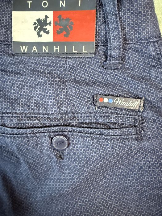Брюки підліткові Toni Wanhill темно-сині на хлопця 13 років, зріст 158, стан ідеальний