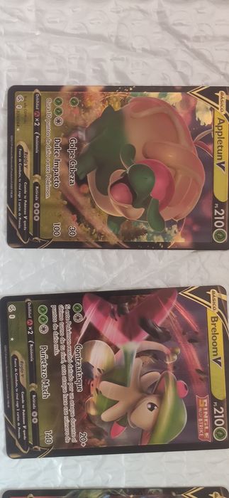 Cartas douradas Pokémon