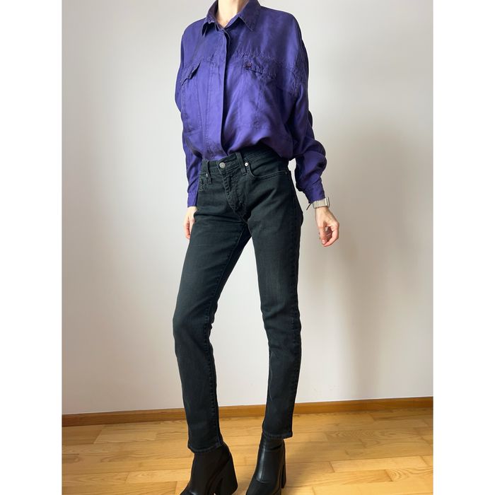 Jeansy Levis czarne